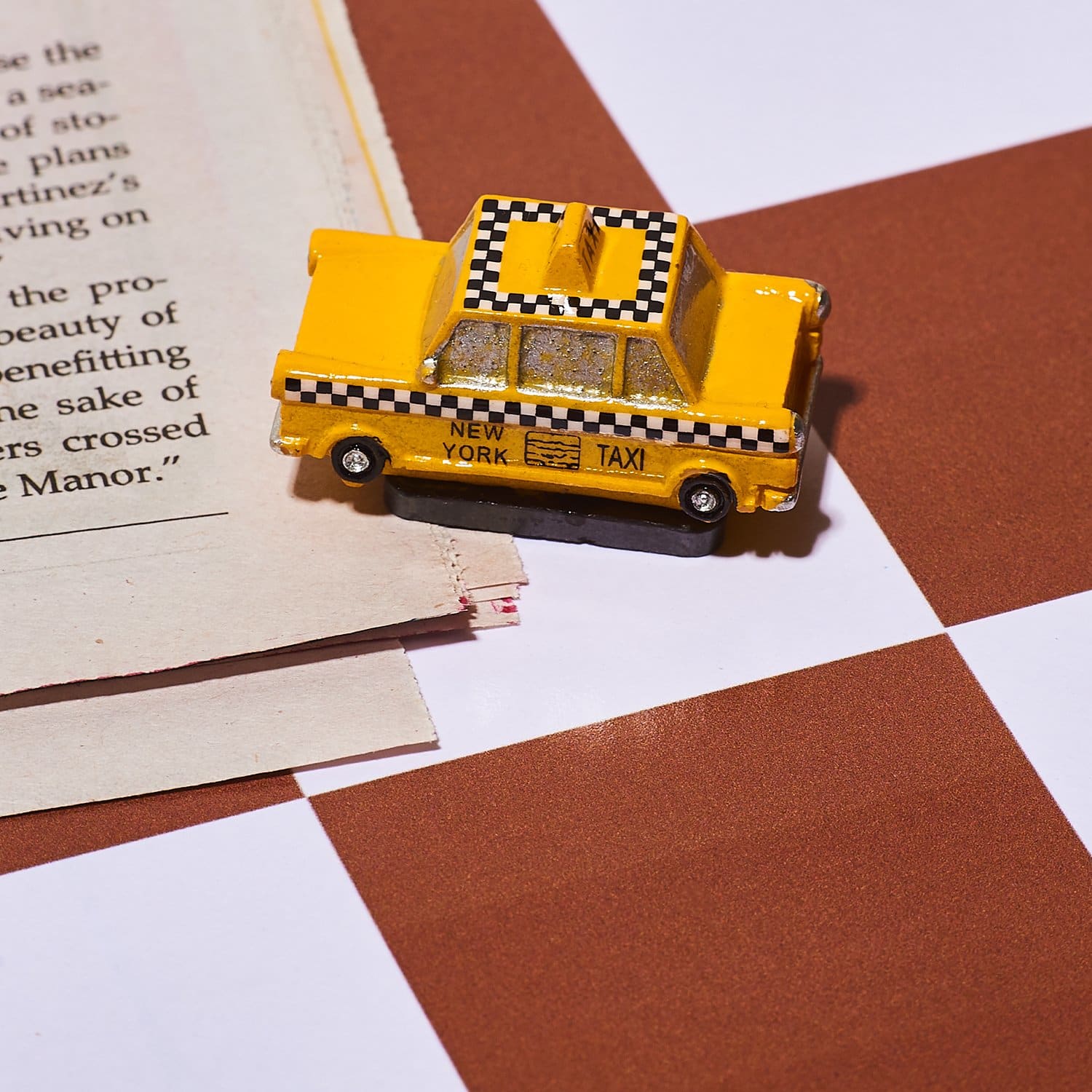 Mini NYC Taxi Magnet - Image 5