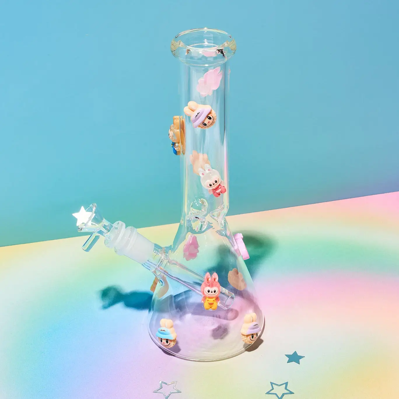 Monsters Labubong Charm Glass Bong - Image 5
