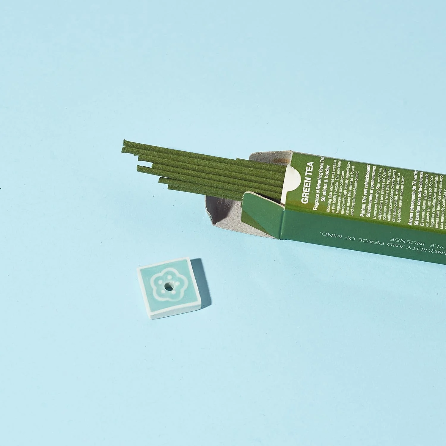 Morning Star Incense 50 Sticks - Green Tea - Image 3