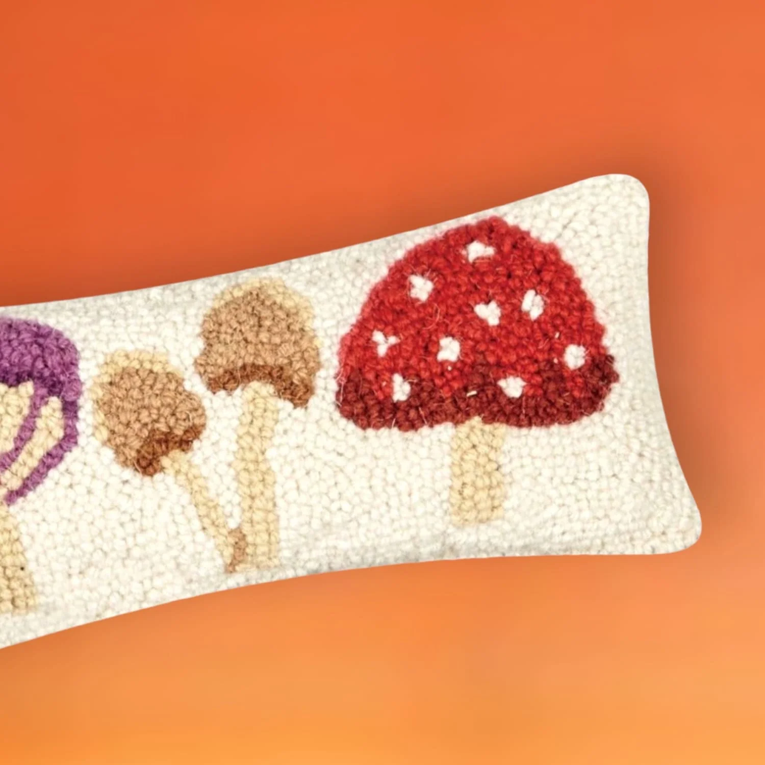 Mushrooms Hook Accent Pillow - Image 3