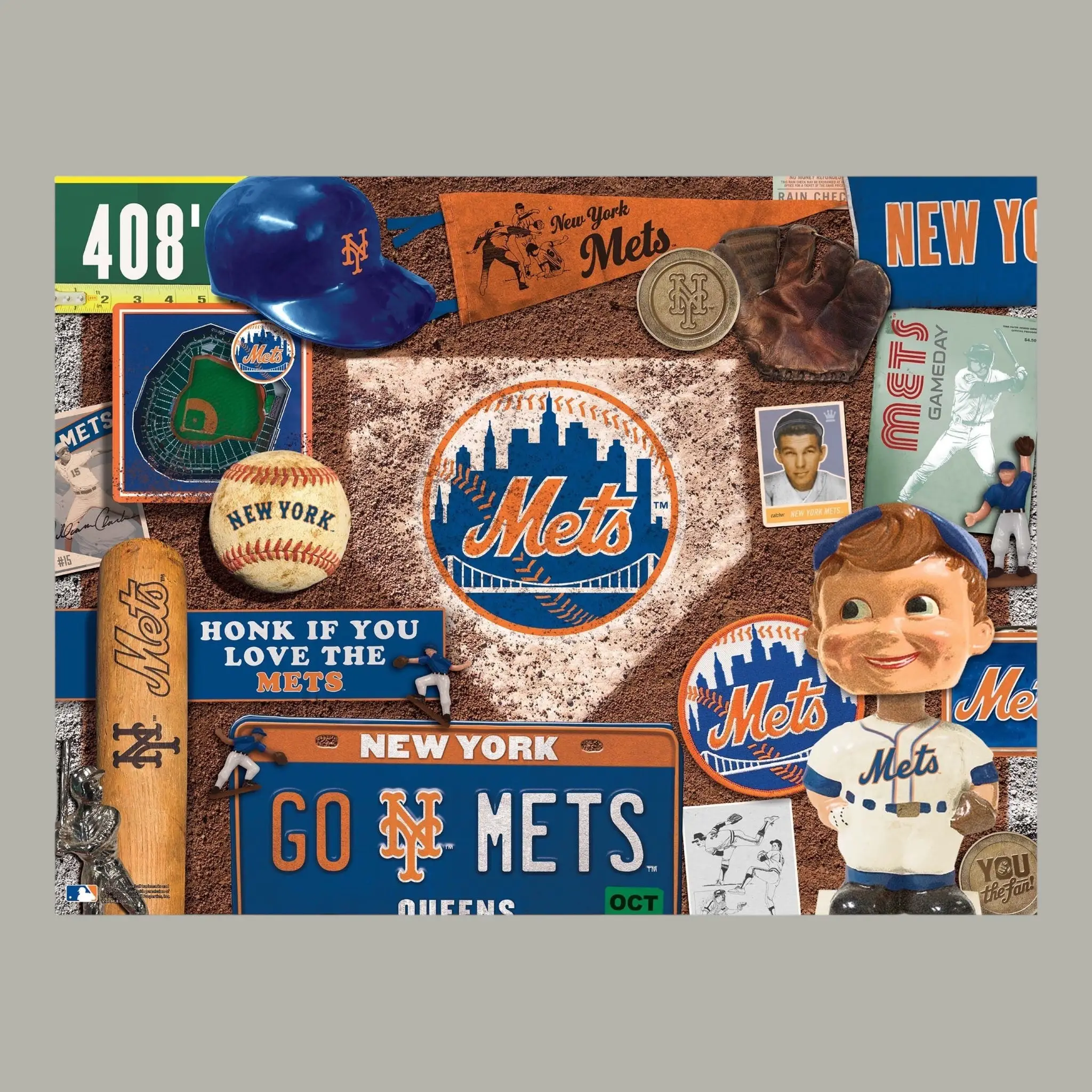 New York Mets 500 Piece Jigsaw Puzzle - Image 3