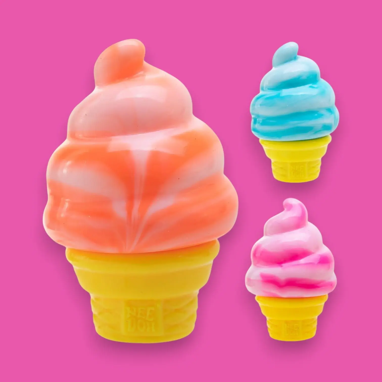 NeeDoh Nice Cream Cone Assorted - Image 4