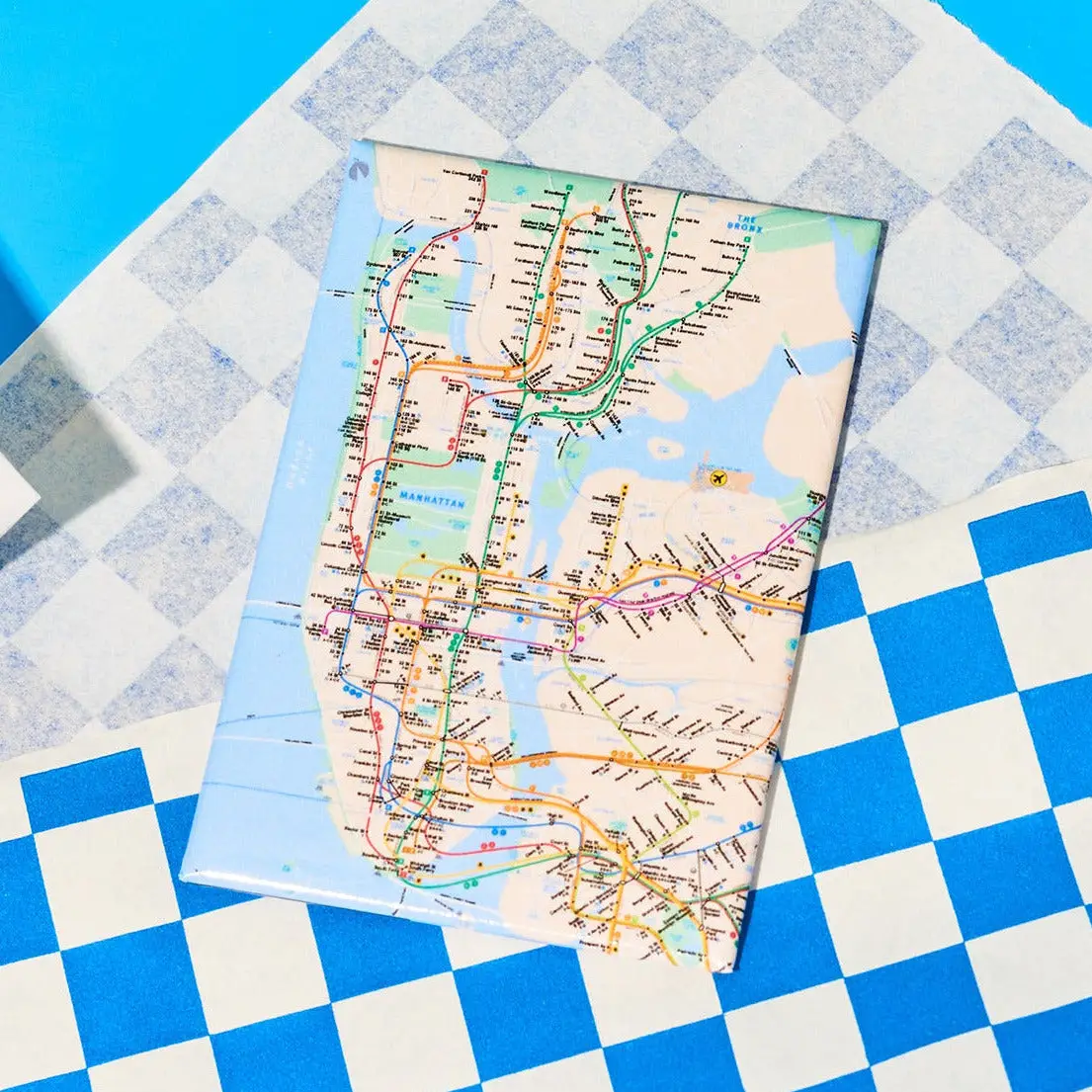 NYC MTA Subway Magnet Map - Image 2