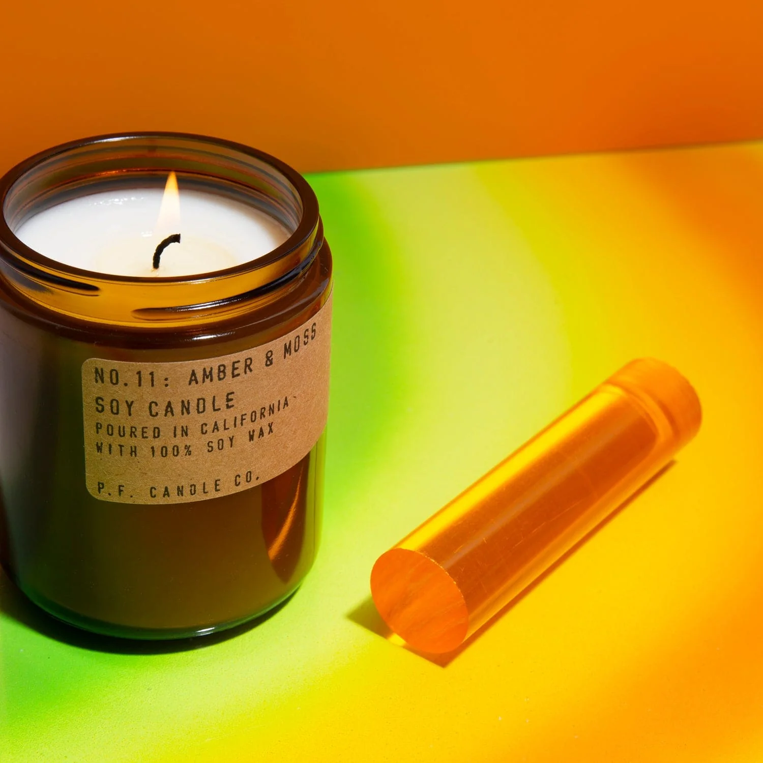 P.F. Candle Co. 7.2 oz Candle - Amber & Moss - Image 3