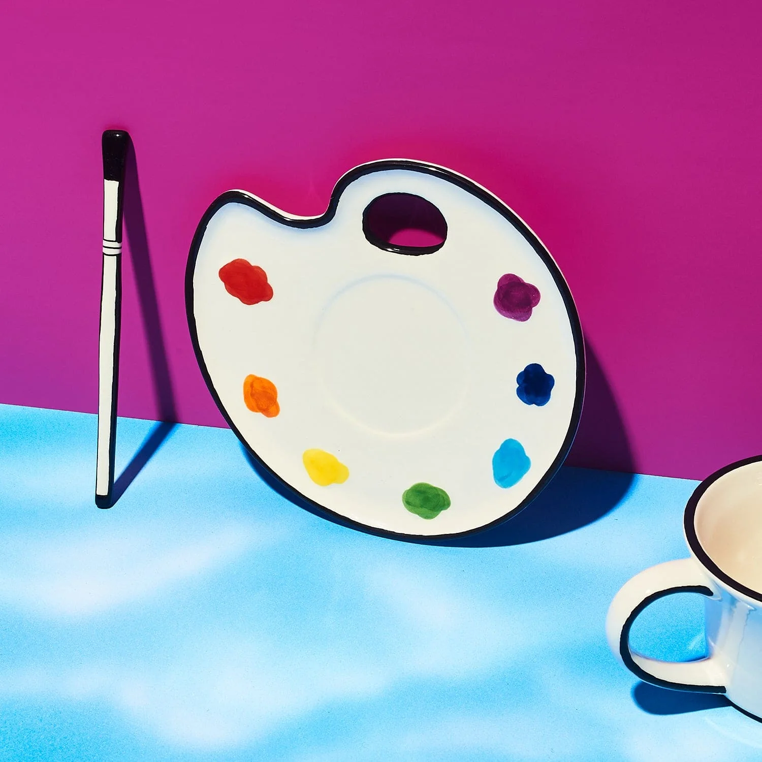 Paint Palette Teacup Mug 3 Piece Set - Image 5