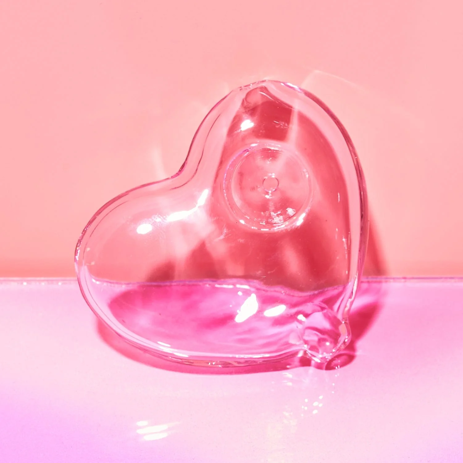 Pink Party Heart Pipe - Image 4