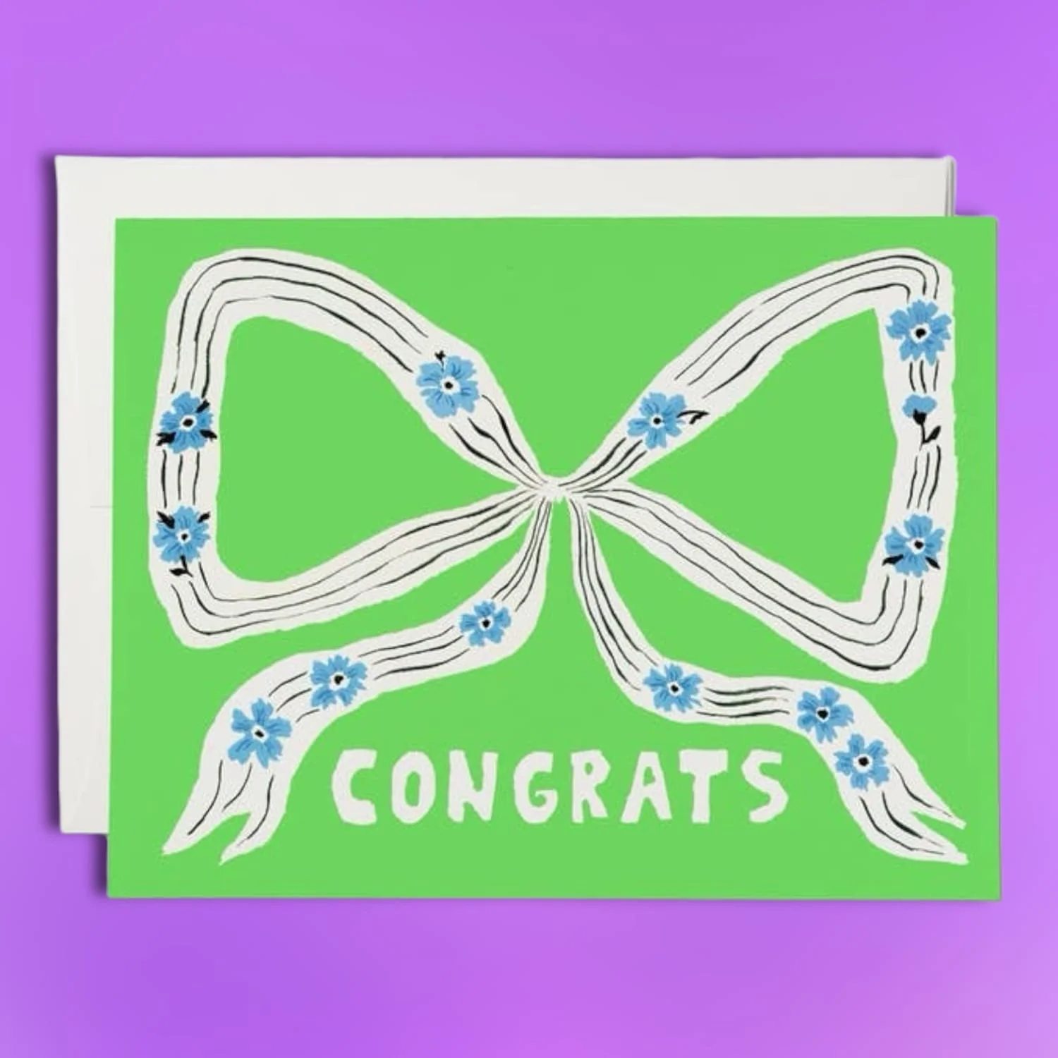 Perfect Bow Congrats Greeting Card - Image 3