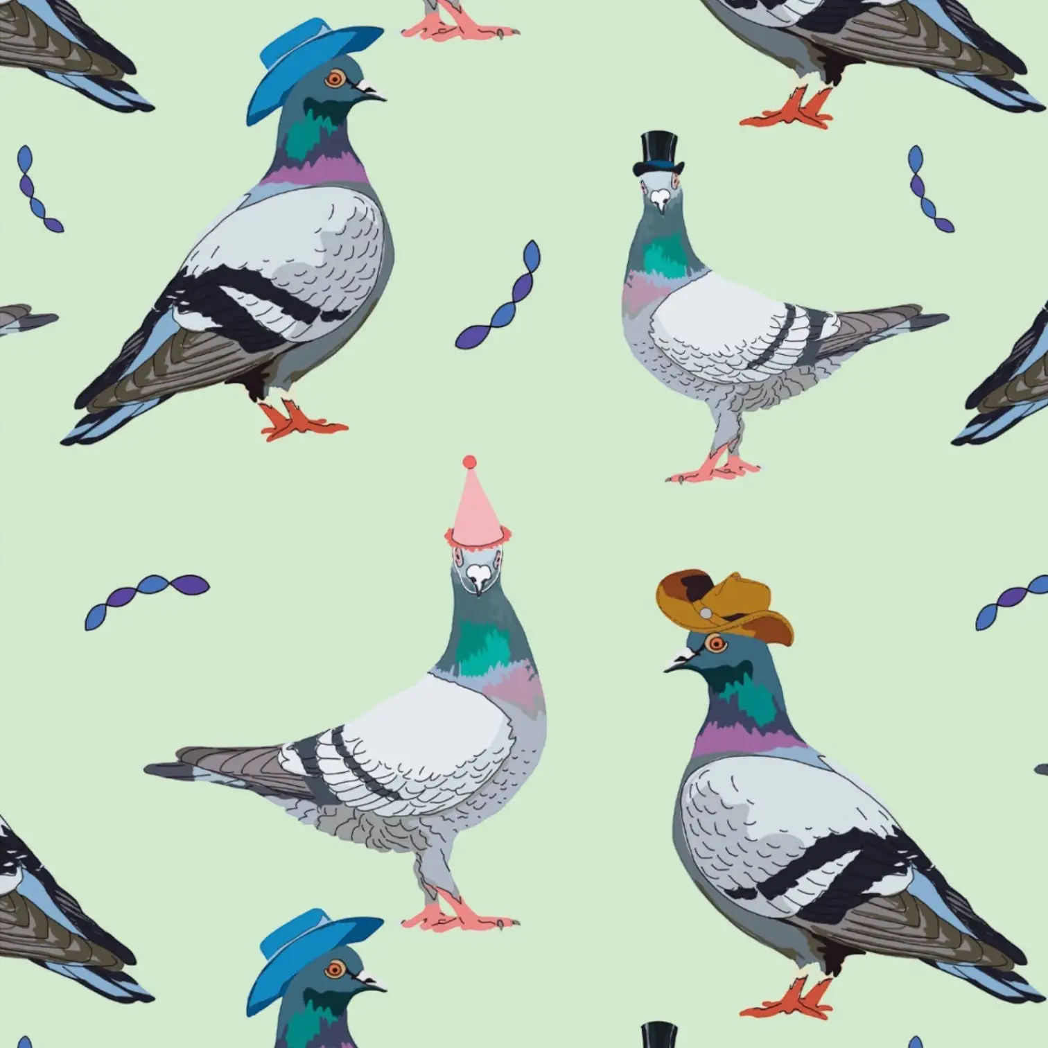Pigeon Party Gift Bag Small - Image 2