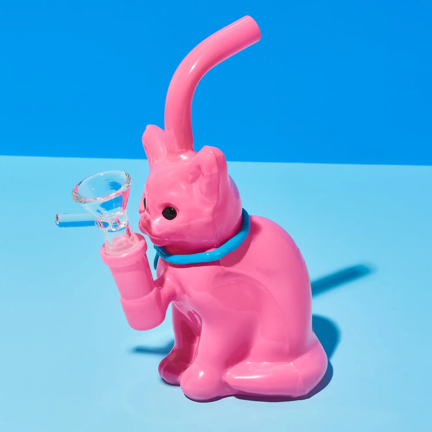 Pink Cat with Bow Bong - Image 6