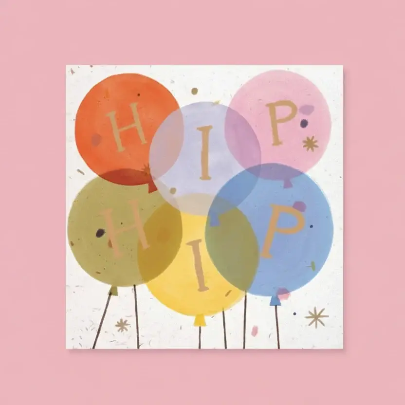 Pop Up Card Mini - Hooray - Image 2