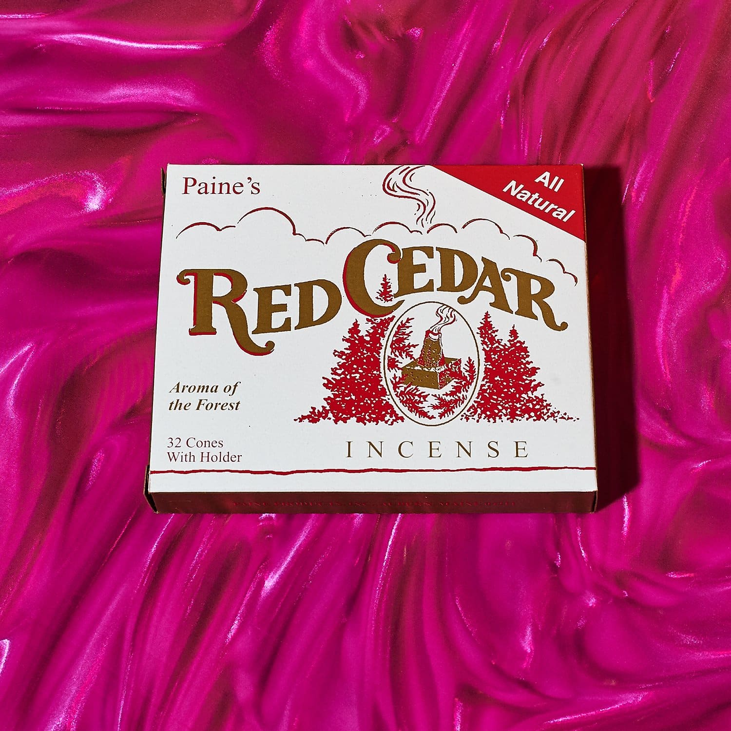Red Cedar Incense Cones - 32 Pack - Image 4