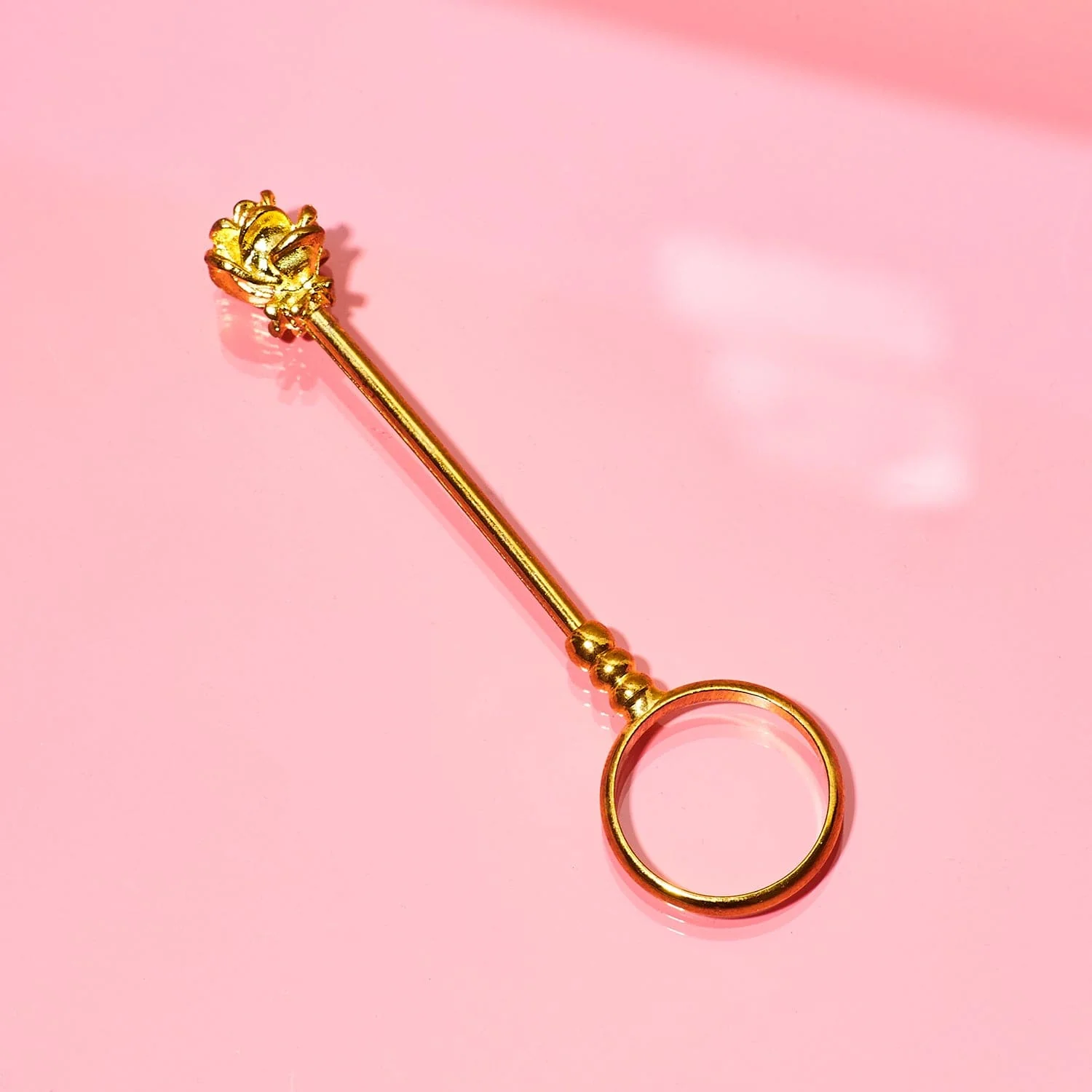Rose Roach Clip - Gold - Image 6