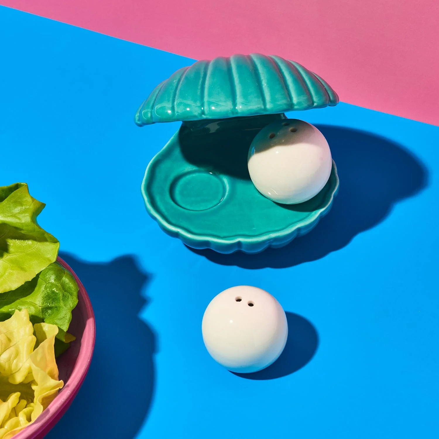 Shell and Pearl Salt & Pepper Shakers - Image 2