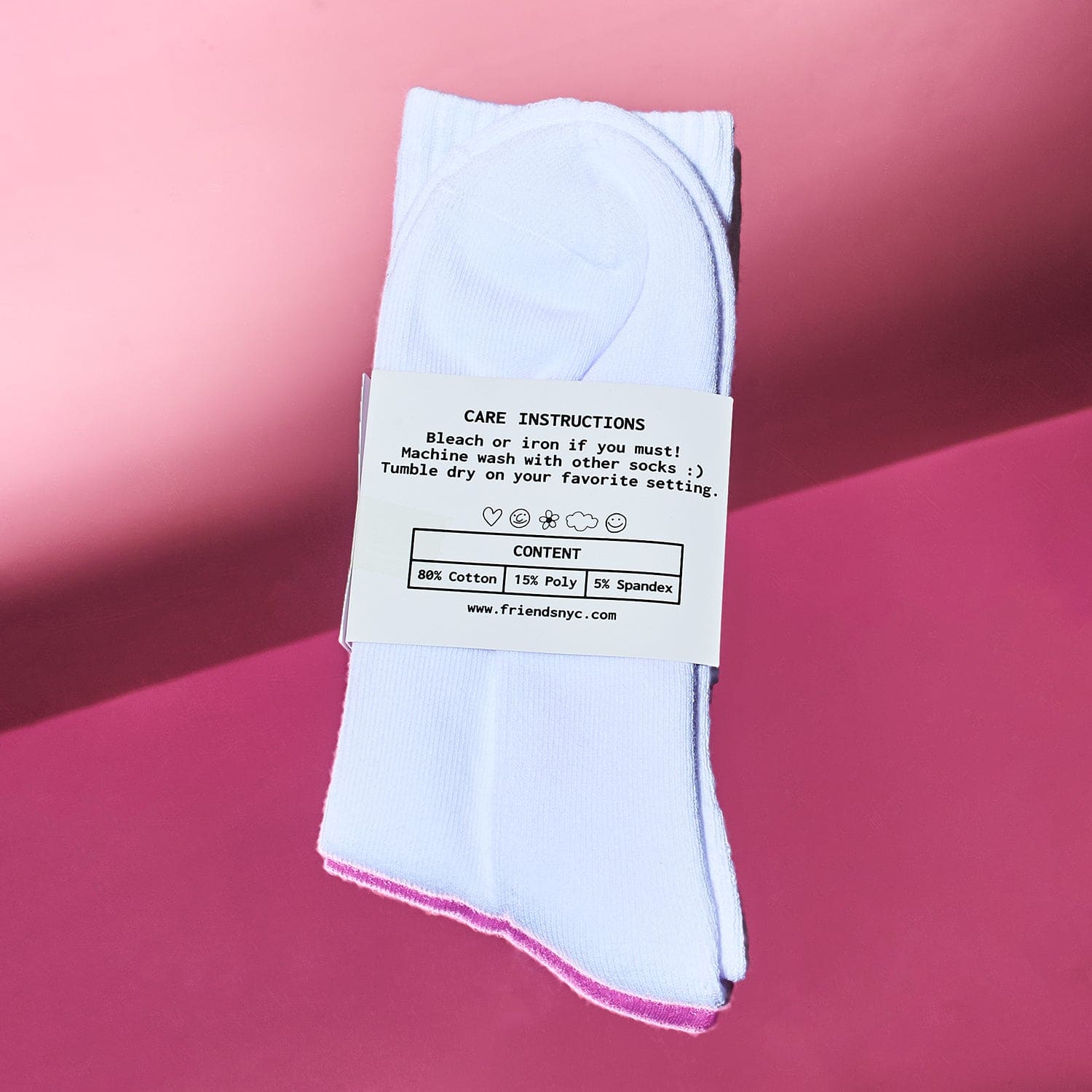 Friends NYC Slut Socks - Unisex - Image 6