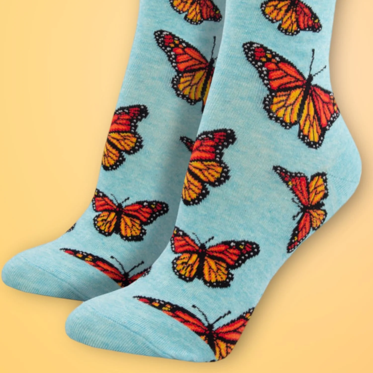 Social Butterfly - Women's Novelty Socks - Image 2