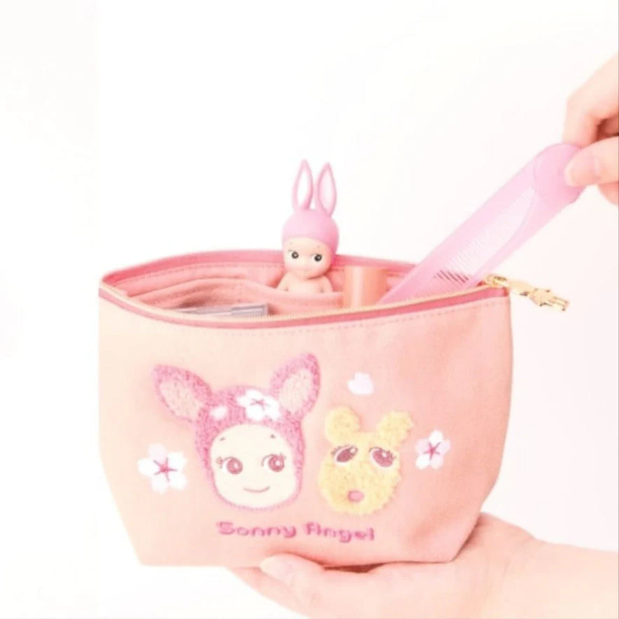 Sonny Angel Cherry Blossom Zipper Pouch - Image 3