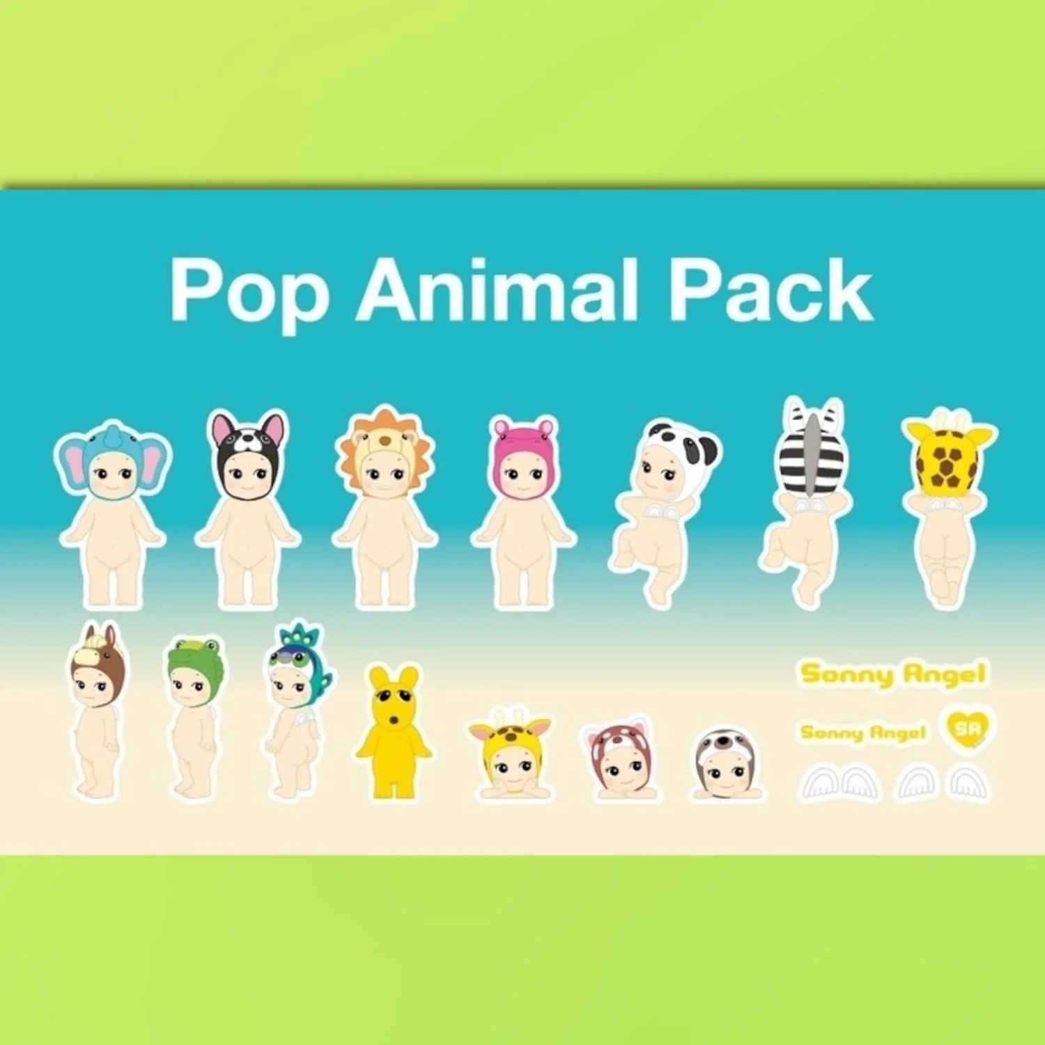 Sonny Angel Blind Box Sticker Pack - Series 1 Animal - Image 4
