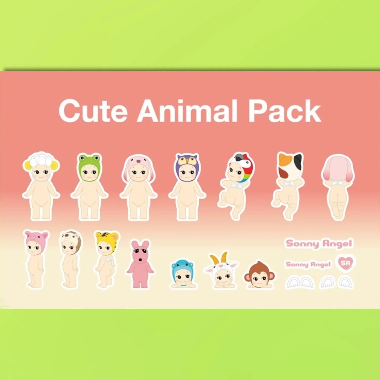 Sonny Angel Blind Box Sticker Pack - Series 1 Animal - Image 6