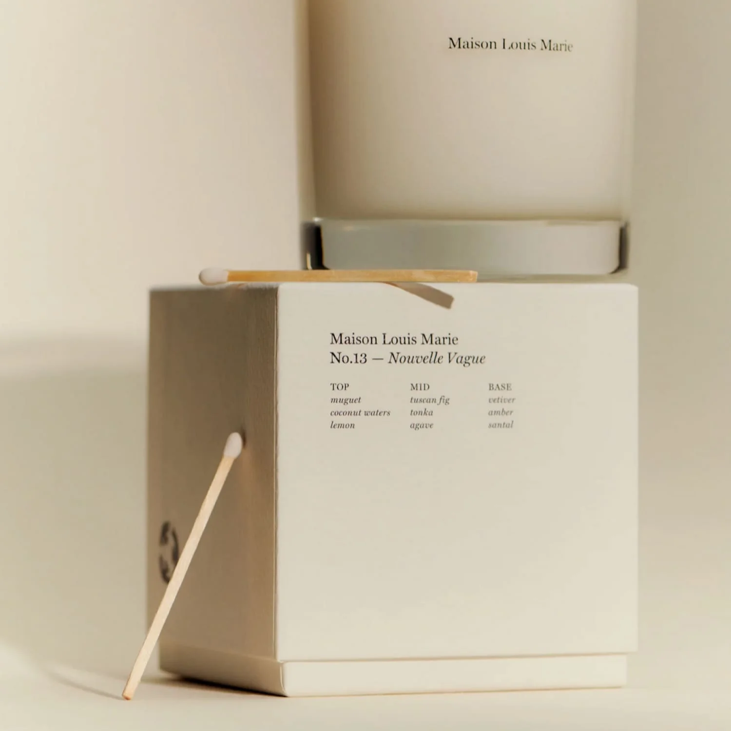 Maison Louis Marie No. 13 Candle - Nouvelle Vague - Image 2
