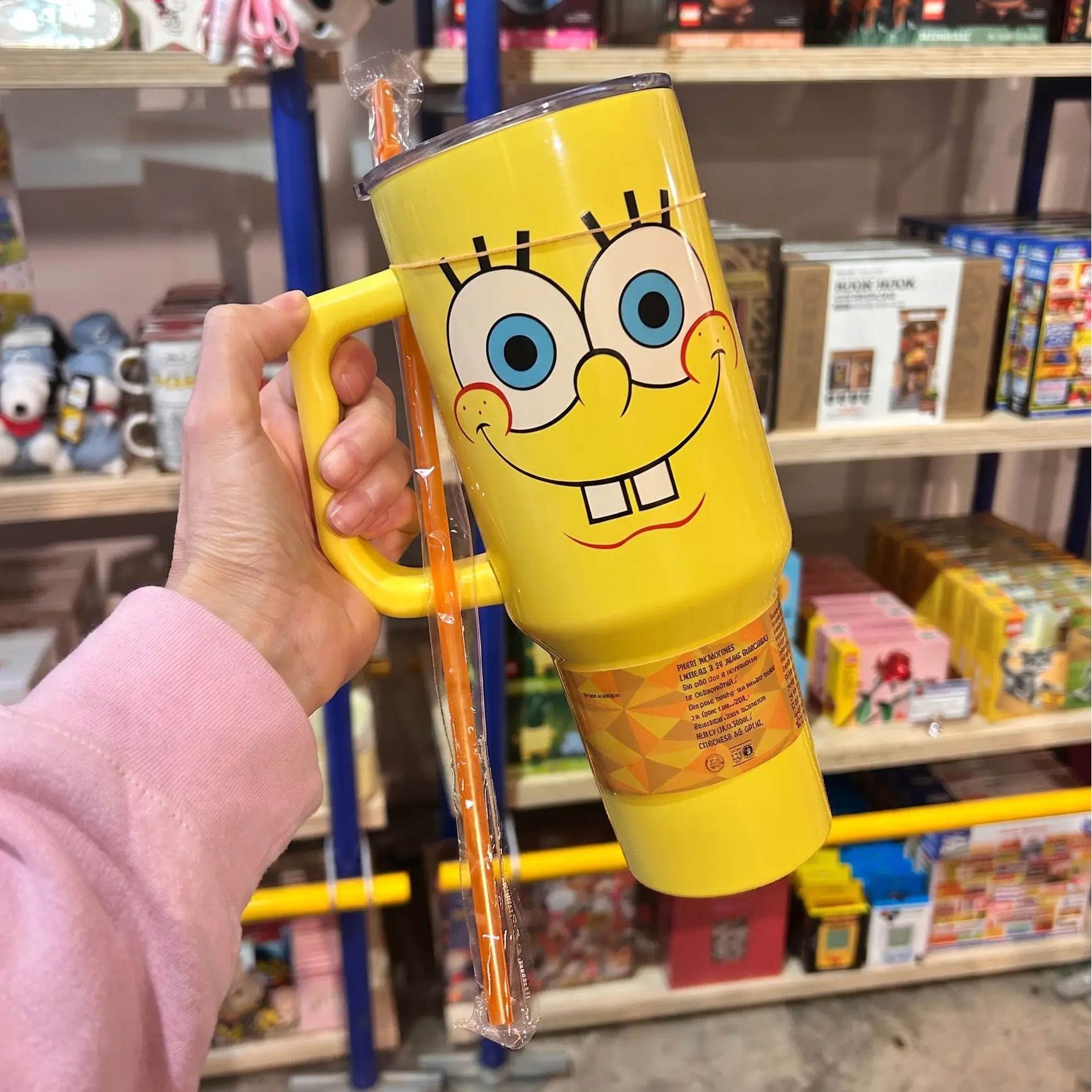 SpongeBob Big Face Tumbler 40 oz - Image 5