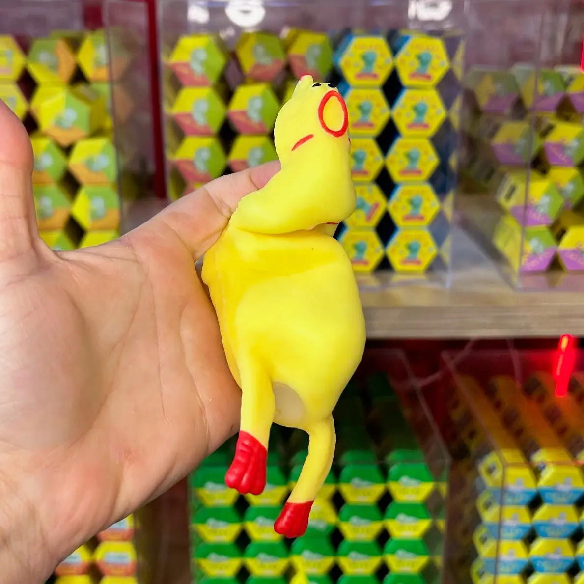 Squeaking Rubber Chicken - Image 5