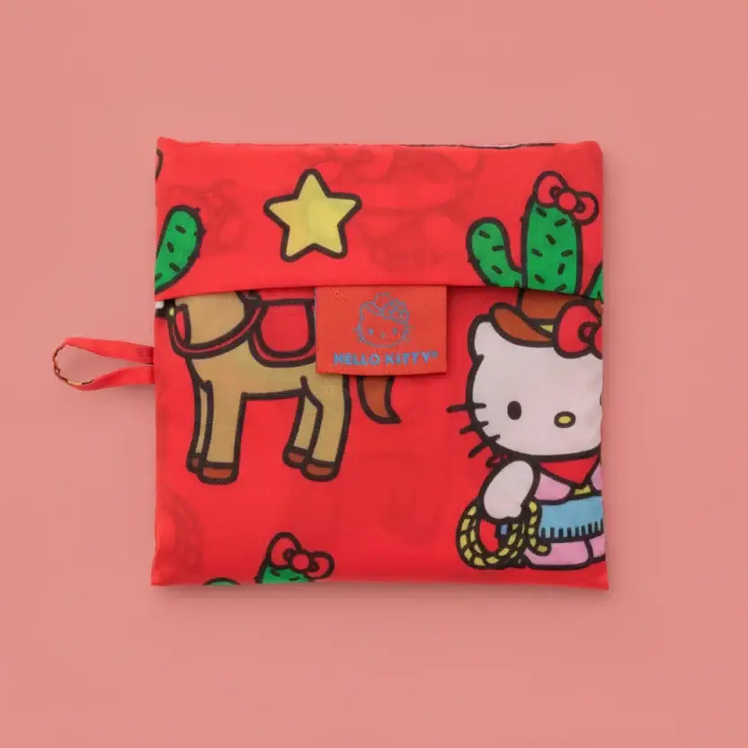 Standard Baggu Reusable Tote - Hello Kitty Western - Image 2