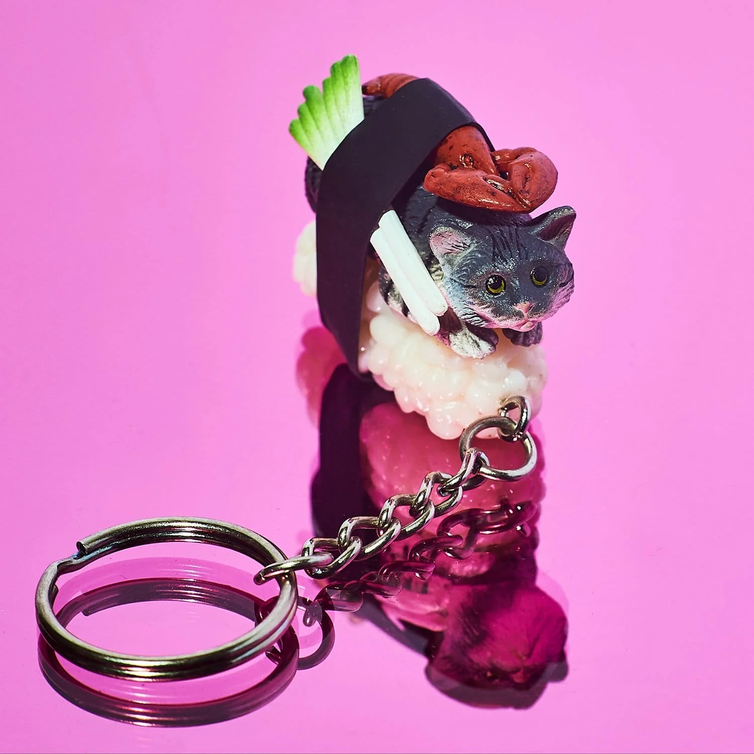 Sushi Cat Keychain Blind Box - Image 3
