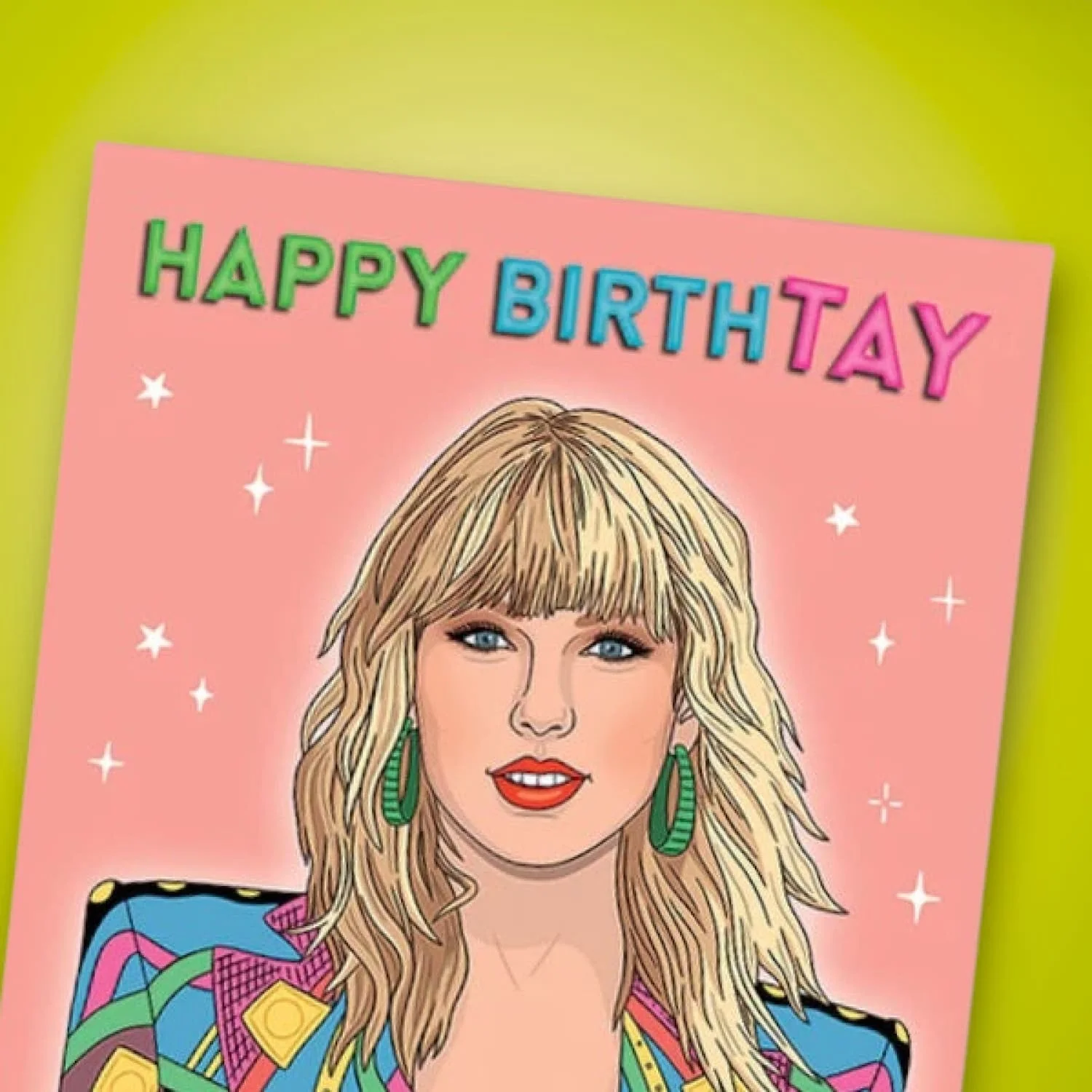 Taylor Happy BirthTAY Greeting Card - Image 2