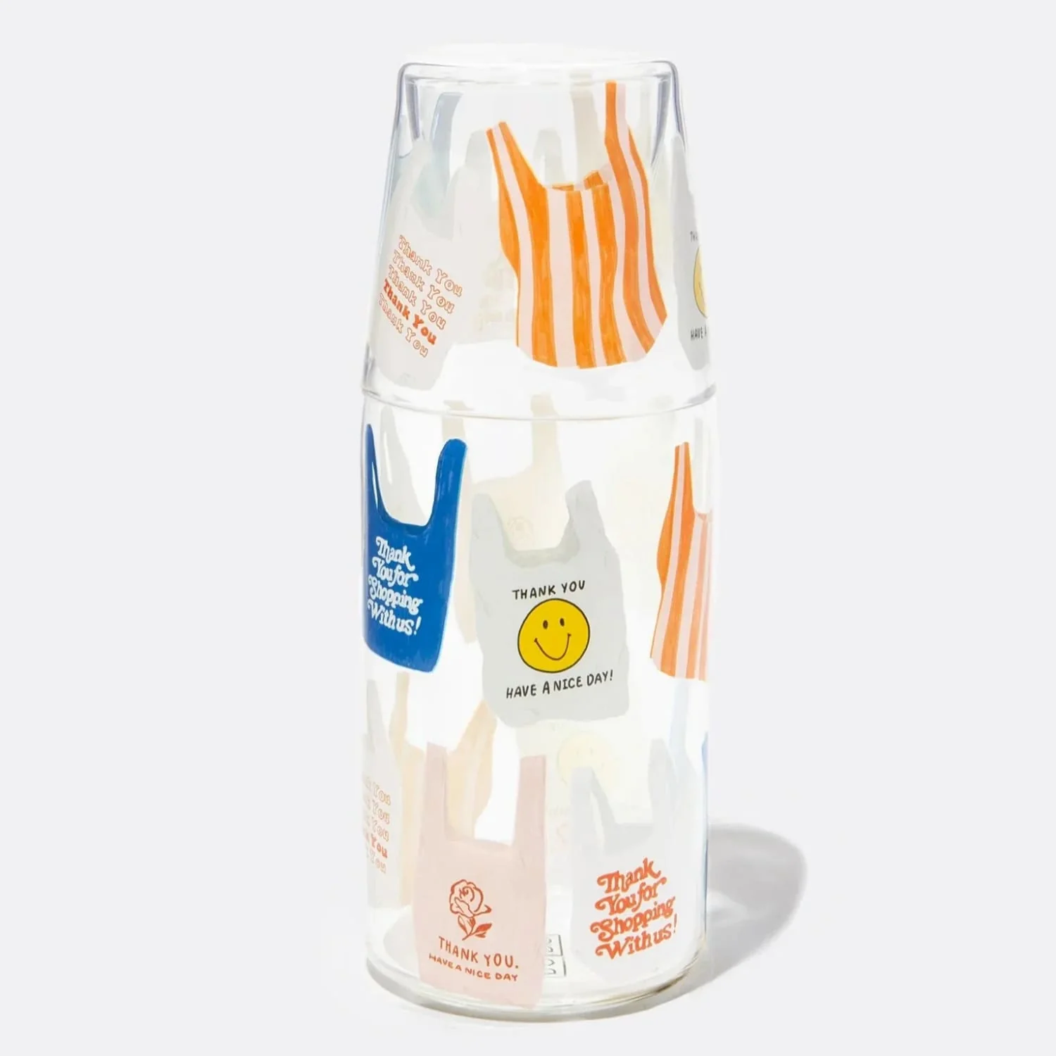 Thank You Bag Carafe and Glass Set - Image 6