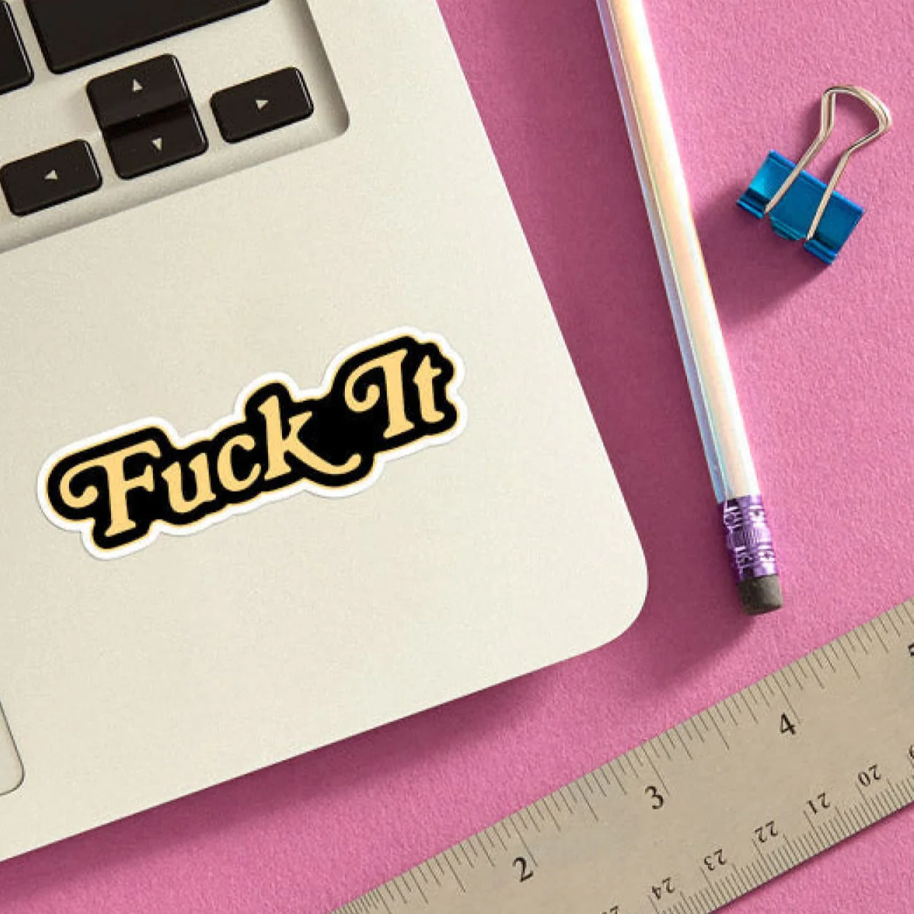 Fuck It Sticker - Image 2