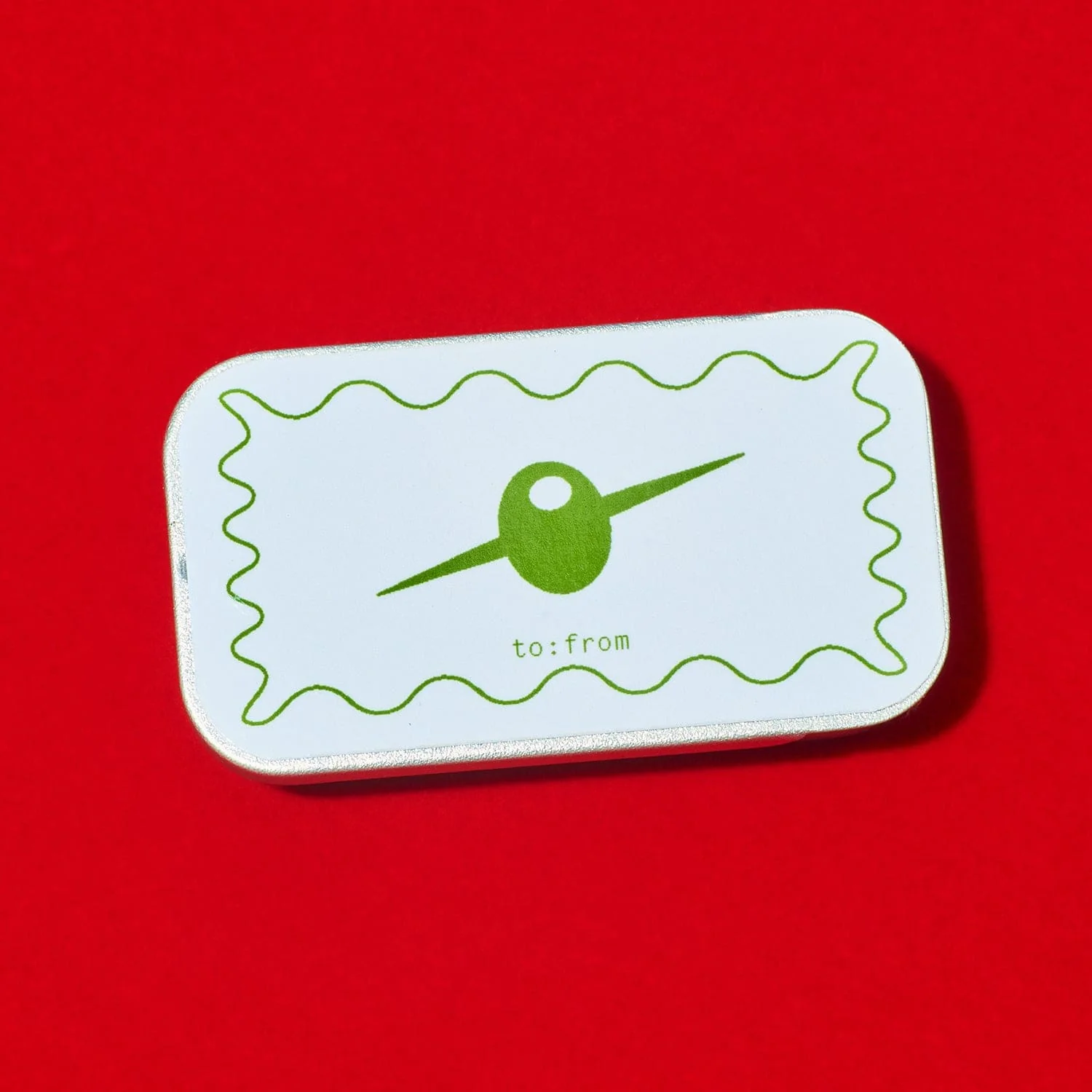 Tin Matchbox - Olive - Image 2