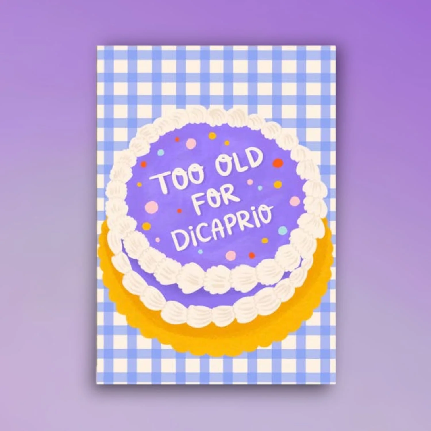 Too Old for DiCaprio Birthday Card - Image 3