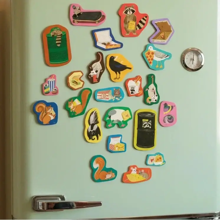 Trash Animals Magnet Set - Image 2