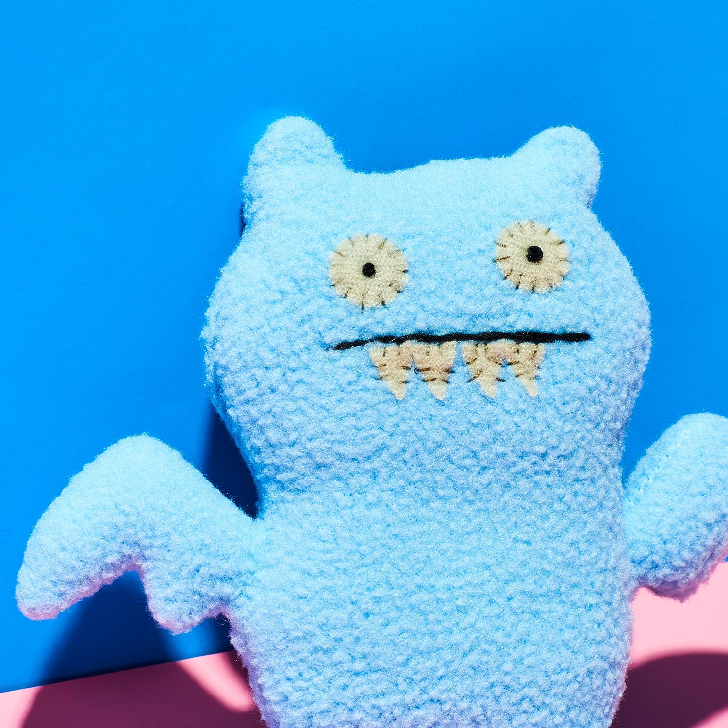UglyDolls Plush Keychain Clip - Ice Bat Blue - Image 2