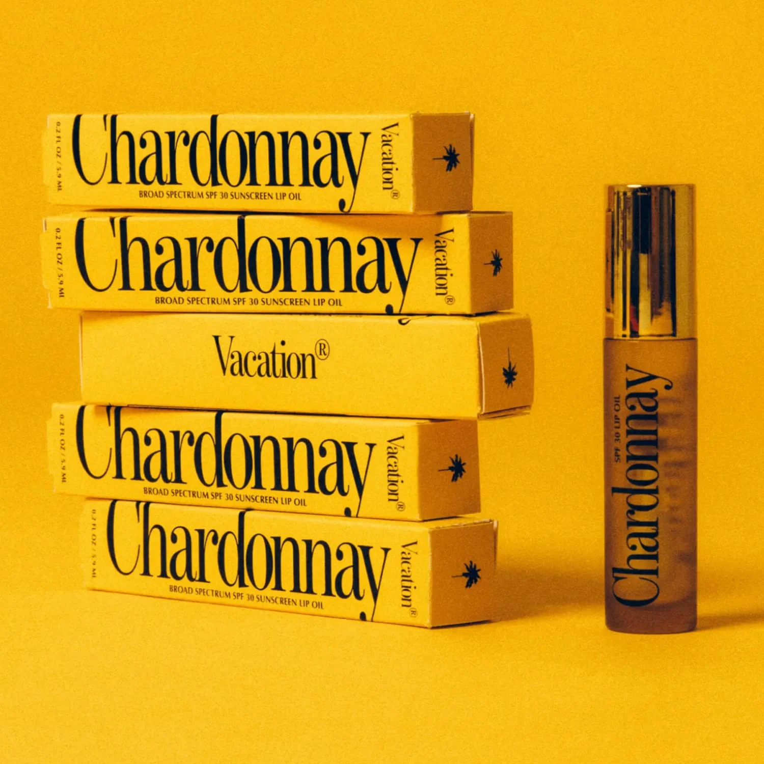 Vacation Chardonnay Lip Oil SPF 30 - Image 3