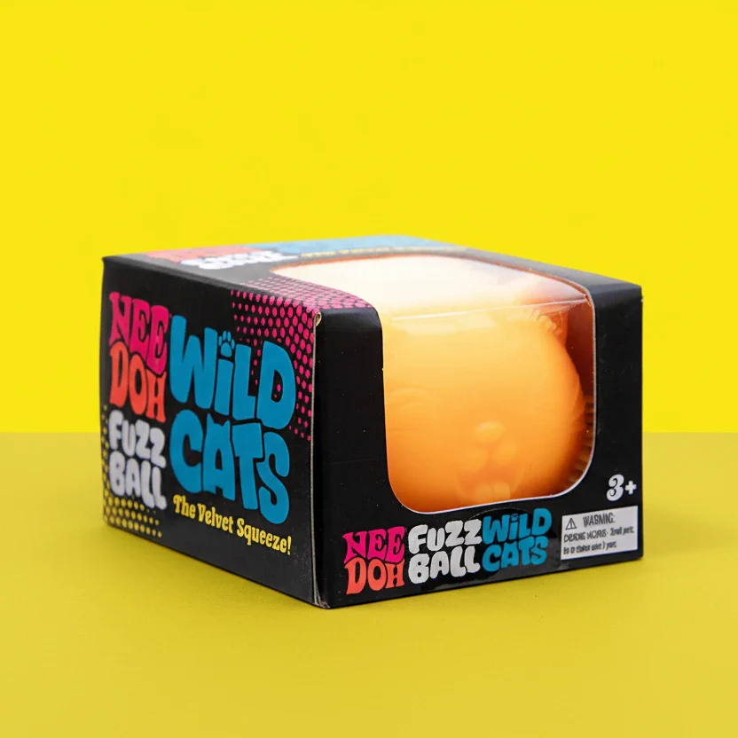 NeeDoh Wild Cats Fuzz Ball Assorted - Image 2