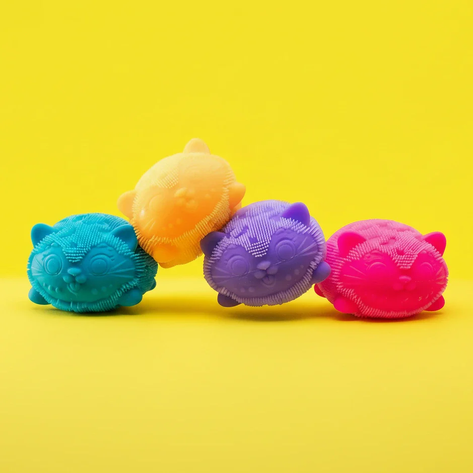 NeeDoh Wild Cats Fuzz Ball Assorted - Image 3