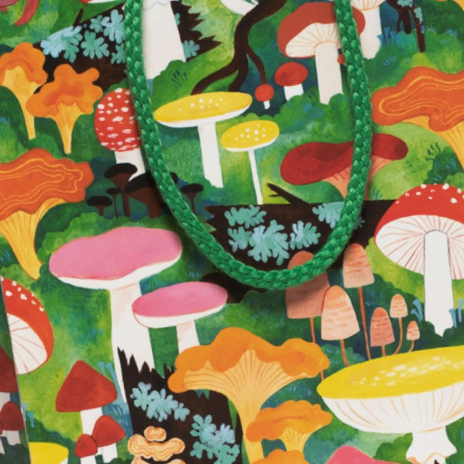 Woodland Mushrooms Gift Bag 9.5" - Image 2